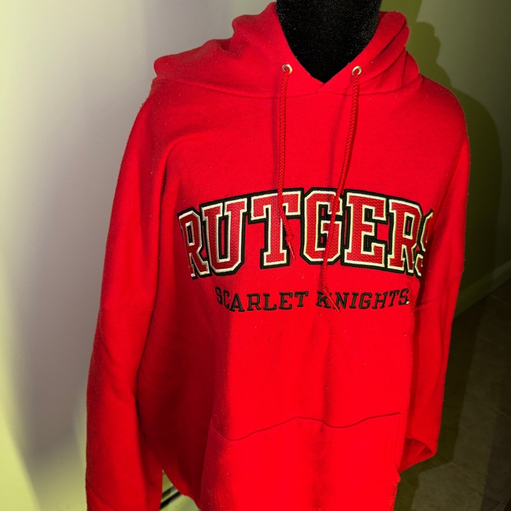 Champion Red Athletic Hoodie